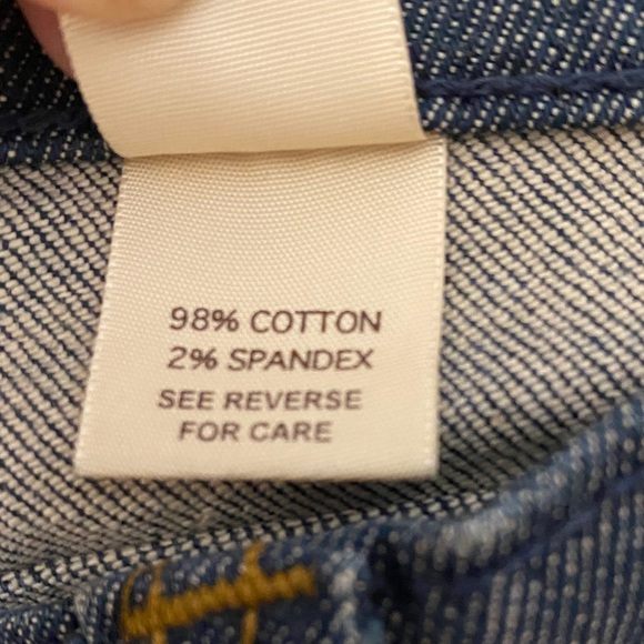 Frankie B. Blue Denim Jeans with Heart Pockets - Picture 6 of 7